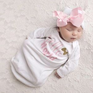 Hello World Gown and Beanie